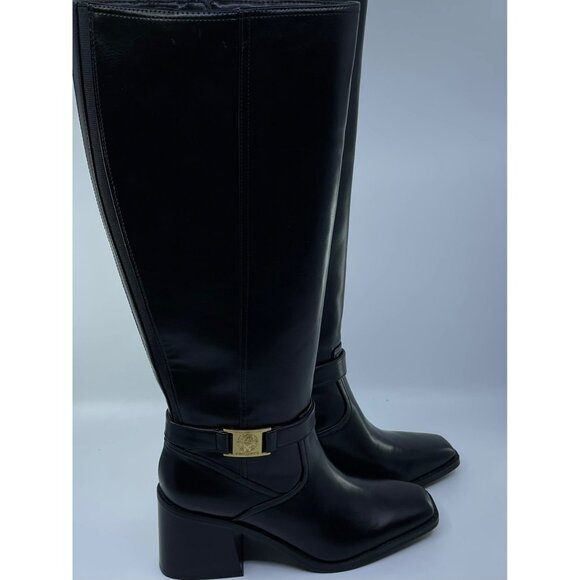 New Vince Camuto Wide Calf Black Sangeti Tall Boots Size 9 - Picture 4 of 9